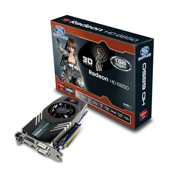 Placa De Video Sapphire Amd Radeon™ Hd 6850 1gb Gddr5 Pci E 21 16x Directx 11 Computer Shopping 5208