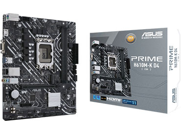 Mother ASUS PRIME H610M-K D4-CSM Socket 1700