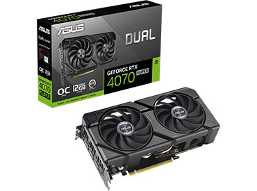 Placa de video ASUS Dual GeForce RTX™ 4070 SUPER EVO OC Edition 12GB GDDR6X