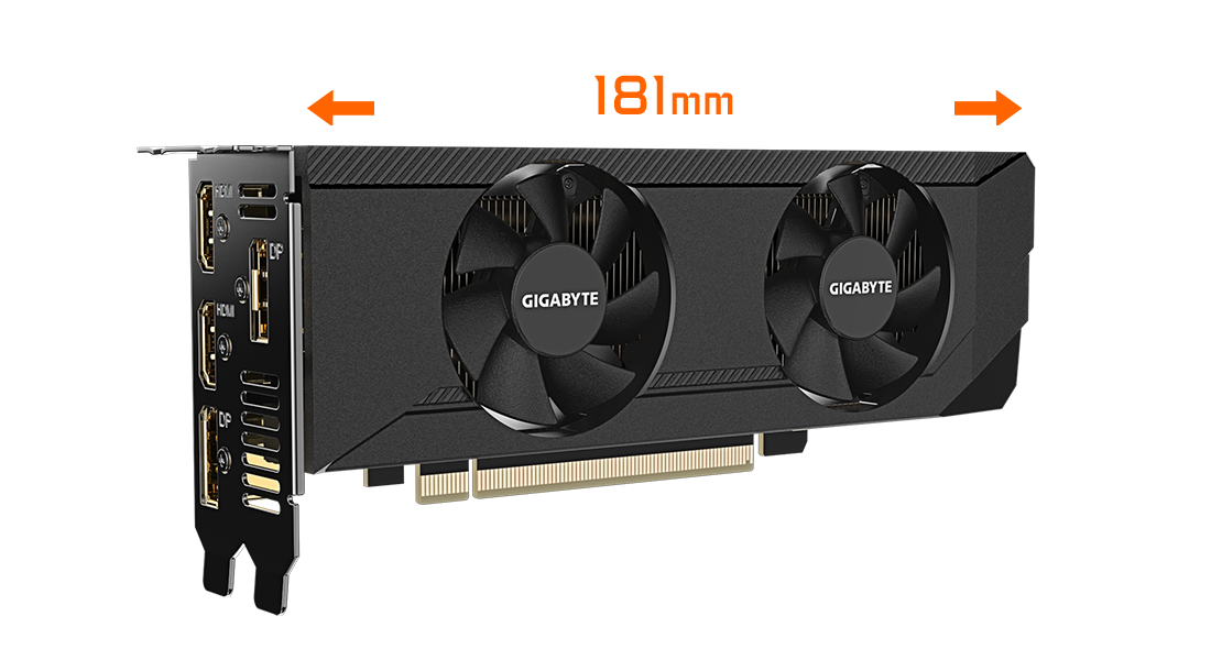 Gigabyte GeForce RTX™ 3050 OC Low Profile 6G