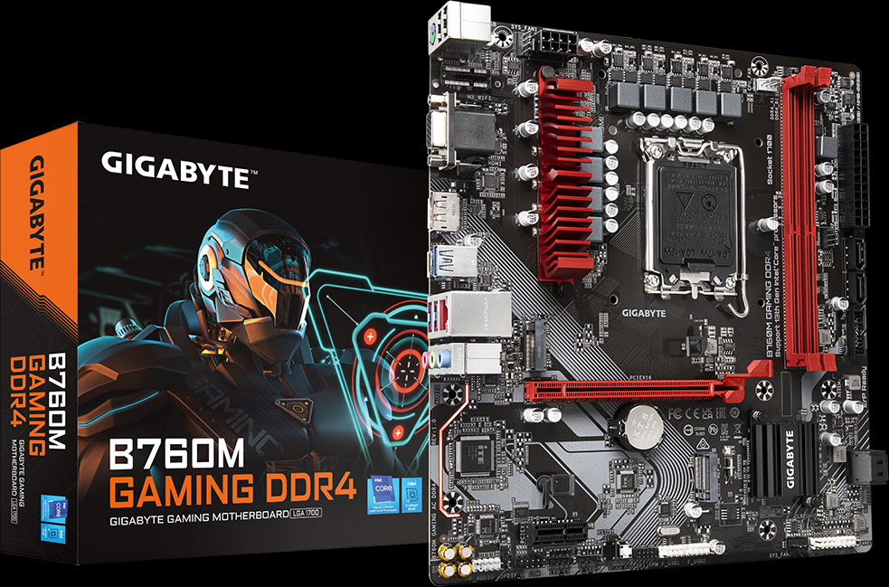 Mother Gigabyte B760M GAMING DDR4