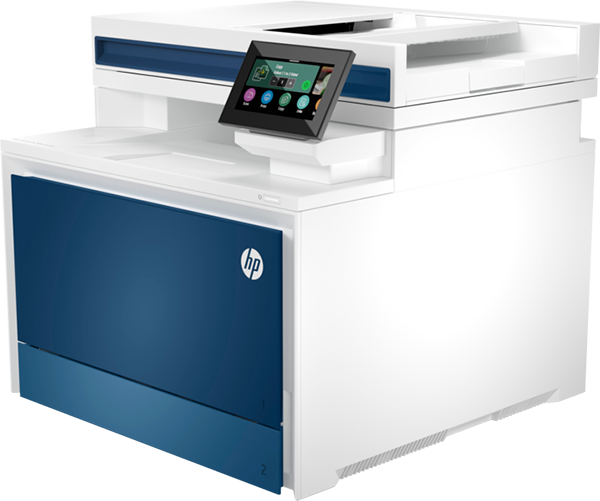 Vista frontal derecha de la Impresora HP Color LaserJet Pro 4303fdw (5HH67A)
