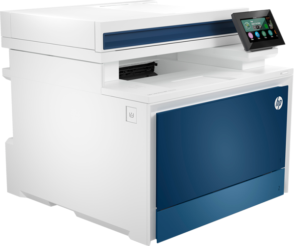 Vista frontal izquierda de la Impresora HP Color LaserJet Pro 4303fdw (5HH67A)