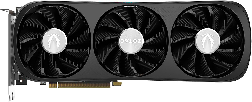 Placa de video ZOTAC GAMING GeForce RTX 4070 SUPER Trinity OC Black Edition 12GB GDDR6X