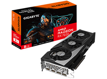 Placa de video Gigabyte Radeon™ RX 7600 GAMING OC 8G