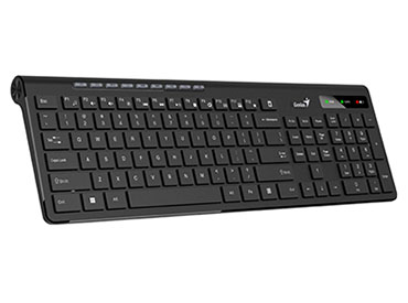 Teclado inalámbrico Genius Slimstar 7230 Negro