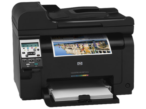 Hp laserjet 100 color mfp m175a как сканировать