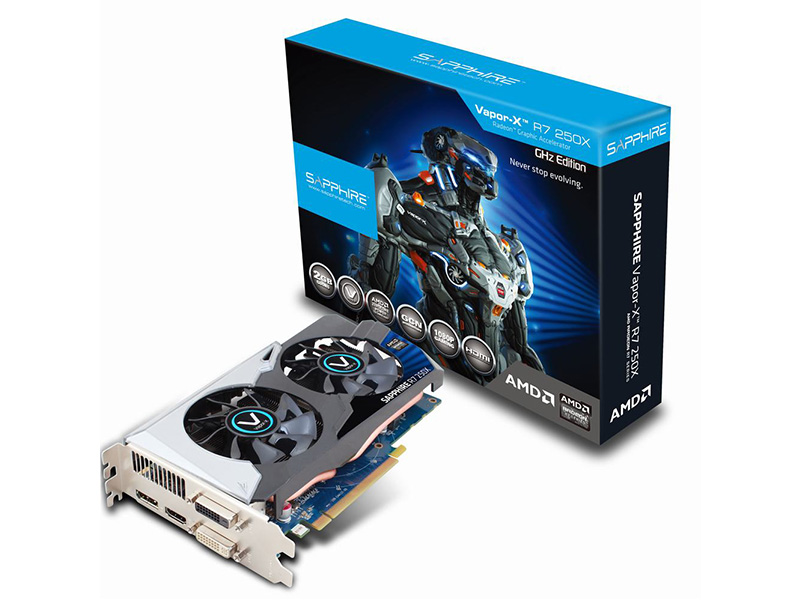 Sapphire radeon r7 2025 250 2gb