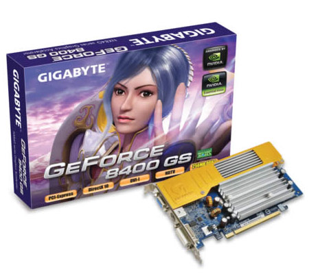 Carte graphique MSI Nvidia GeForce 8400GS 256Mo GDDR2 PCI-e HDMI VGA  S-Video MS-V074B