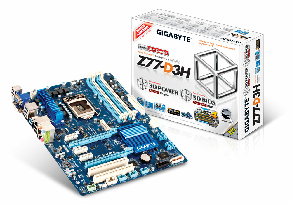 Gigabyte ga z77 d3h разгон процессора