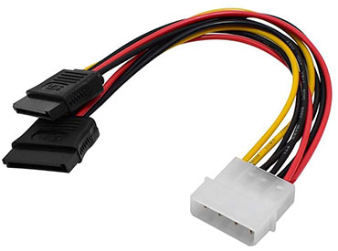 Cable de Alimentacion Nisuta Power SATA doble 15 CM (NSCAPOSAD) - Computer  Shopping