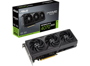 Placa de video ASUS Prime GeForce RTX™ 4070 SUPER OC Edition 12GB GDDR6X