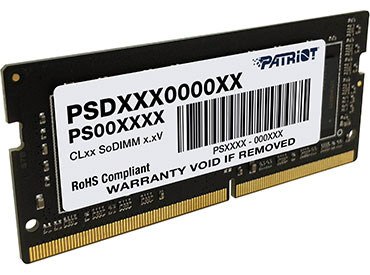 Memoria Ram Patriot para Notebook SODIMM DDR4 8GB 3200MHz