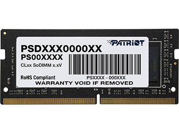 Memoria Ram Patriot para Notebook SODIMM DDR4 16GB 3200MHz
