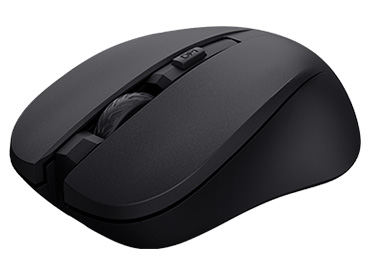 Mouse inalámbrico silencioso Trust Mydo - Negro