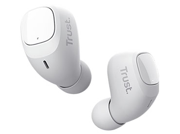 Auriculares inalámbricos Bluetooth Trust Nika Compact - Blanco
