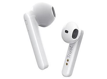 Auriculares inalámbricos Bluetooth Trust Primo Touch - Blanco