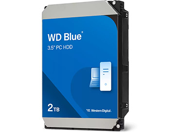 Disco Rígido WD Blue 2 TB SATA3 256MB Buffer (WD20EZBX)