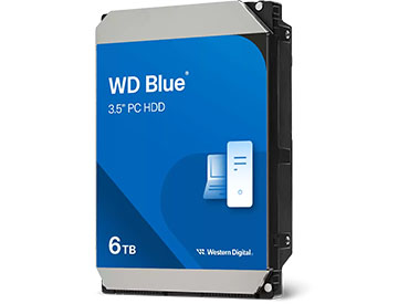 Disco Rígido WD Blue 6 TB SATA3 256MB Buffer (WD60EZAX)