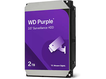 Disco Rígido WD Purple 2 TB SATA3 64MB Buffer (WD23PURZ)