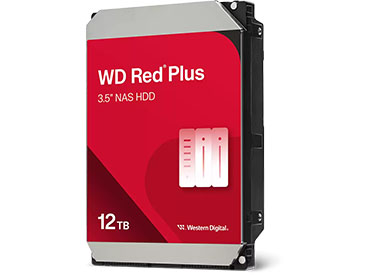 Disco Rígido WD Red Plus 12 TB SATA3 256MiB Buffer (WD120EFBX)